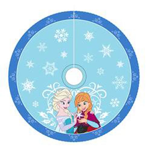 Disney Frozen Anna and Elsa Satin Printed 48-Inch Tree Skirt